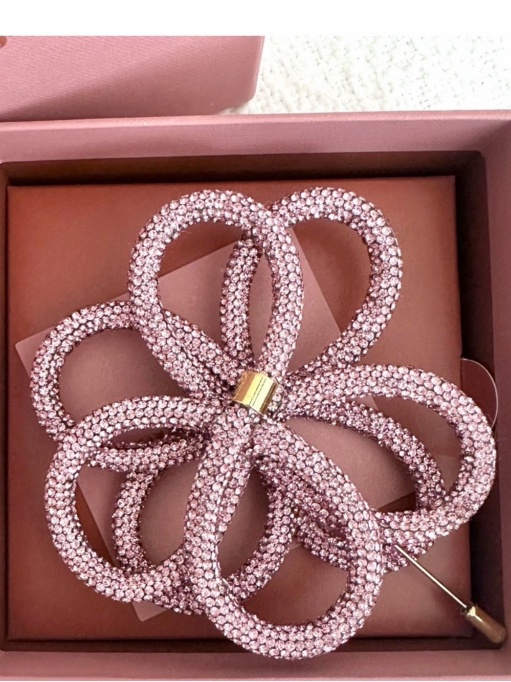 Cult Gaia Bloom Brooch in Shell Pink - Picture 2 of 5